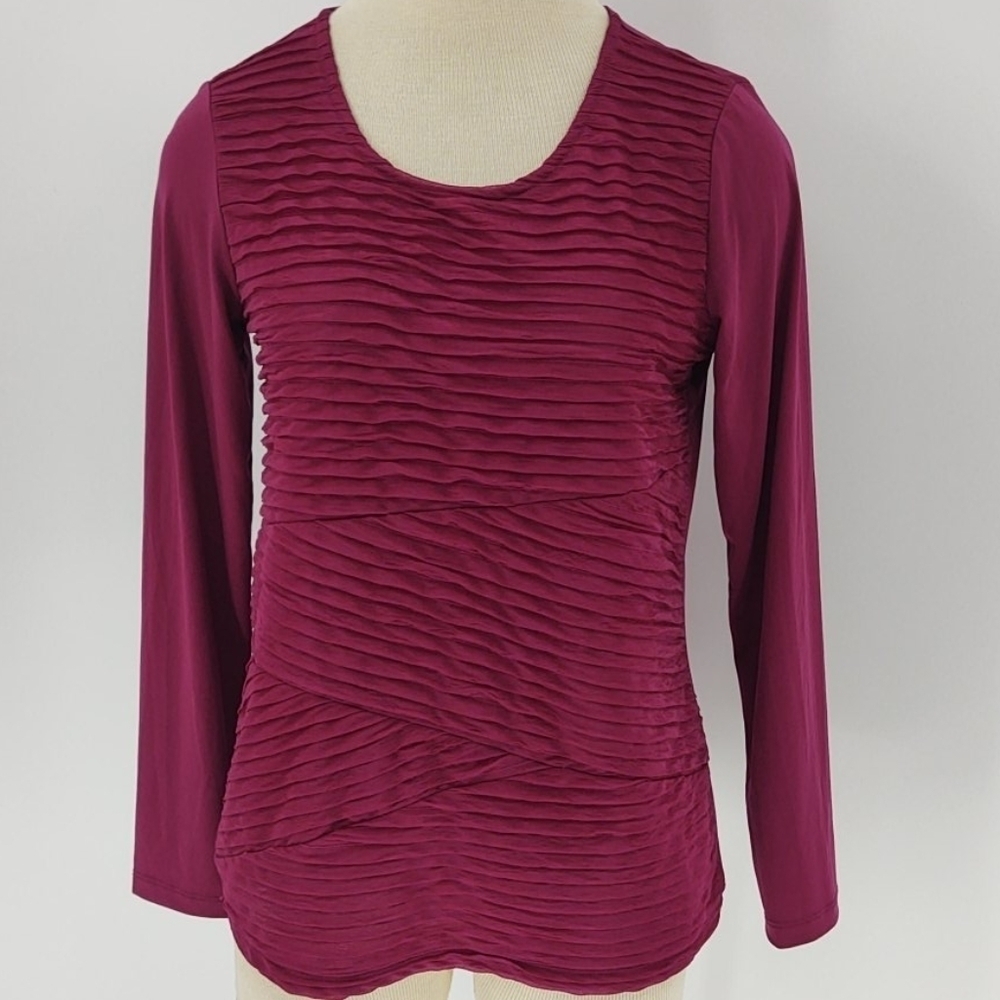 Christopher & Banks women's blouse long sleeves